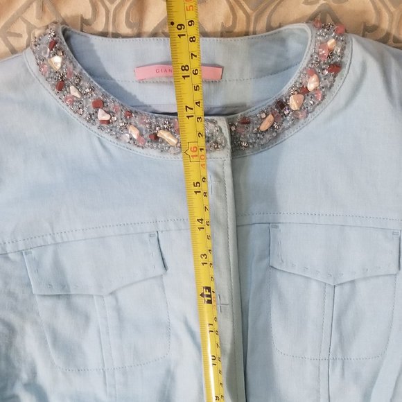 Gianni Bini cropped beaded jacket - Picture 3 of 3